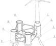 一种四立柱菱形布置的半潜式海上风机基础的制作方法