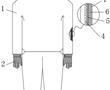 抗静电透气排湿防护服的制作方法