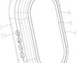 一种易装型带环形提示灯的无线门铃的制作方法